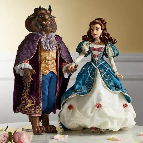 Disney officiel Beauty & The Beast Mini Doll Playset 