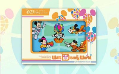 Celebrate 50 Years of Mickey at Walt Disney World With New D23 Gold Member Exclusive Pin Set Coming November 1st