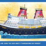 Disney Cruise Line Sets Sail Through New York City In This Year's Macy's Thanksgiving Day Parade