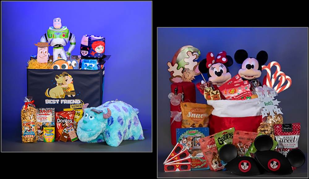 Christmas With Mickey Mouse Gift Basket