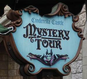 disney cinderella castle mystery tour