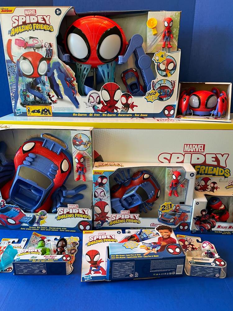 Marvel Spidey and his Amazing Friends Spidey Surprise - 10pk Toy New w Box