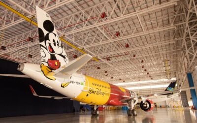 Mickey Mouse Inspired Plane Takes to the Skies Above Brazil