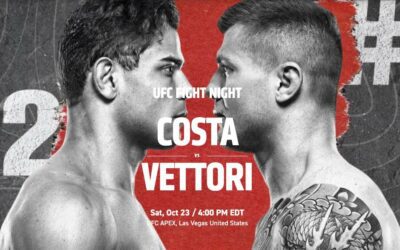 Preview - Middleweight Contenders Move Up a Division to Face Off at UFC Fight Night: Costa vs. Vettori