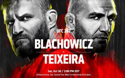 Preview - Two Championships Will Be on The Line at UFC 267