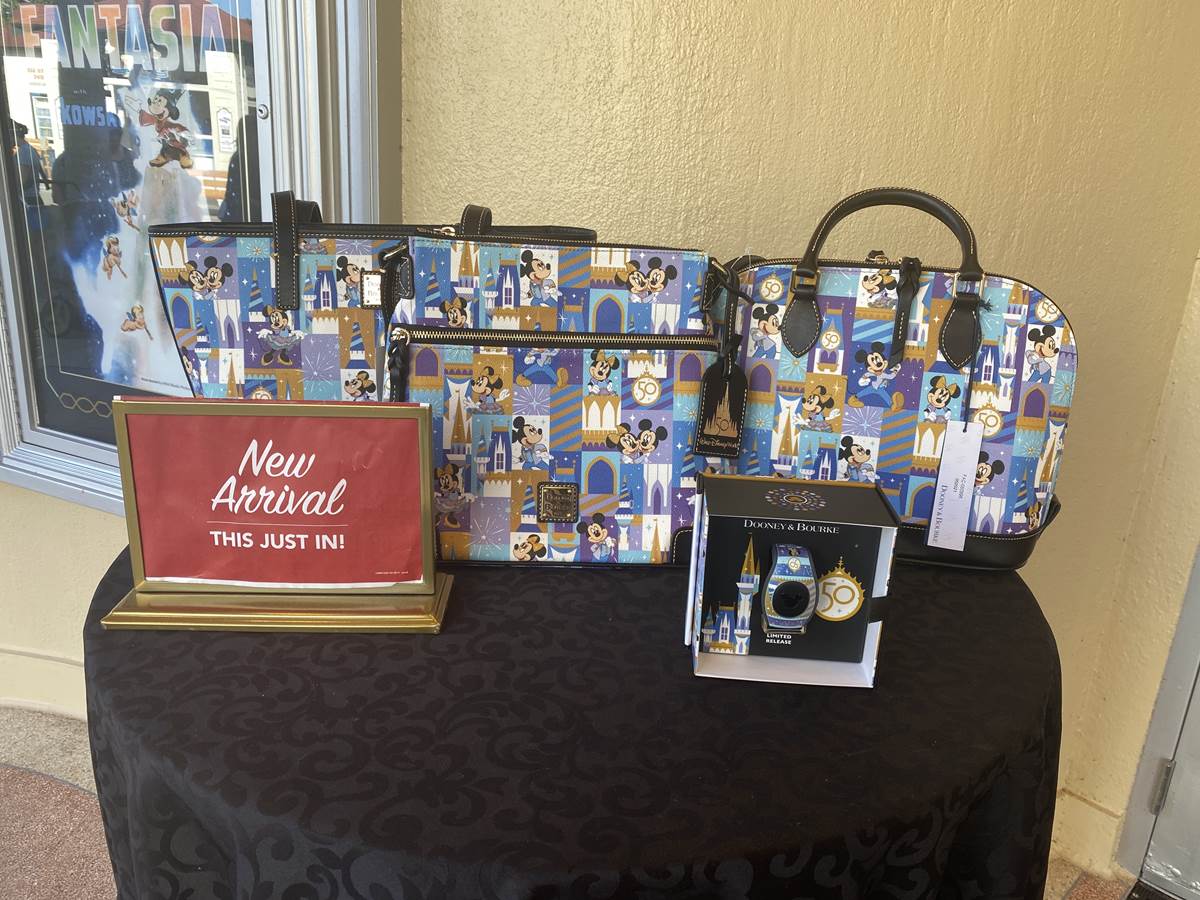 NEW 50th Anniversary Dooney & Bourke Bags Available NOW in Disney World AND  Online!