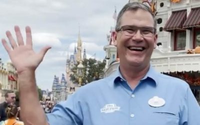 Walt Disney World President Jeff Vahle Shares Brief Dedication Moment in Magic Kingdom and on Social Media