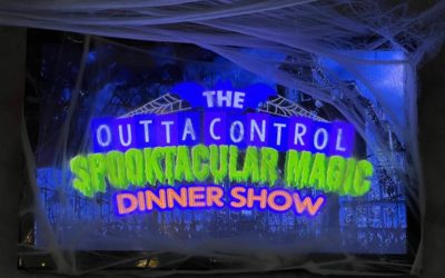 WonderWorks Orlando's Outta Control Magic Dinner Show Features Spooky Fun and Tasty Treats