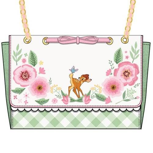 Bambi Spring Time Gingham Tri-Fold Wallet