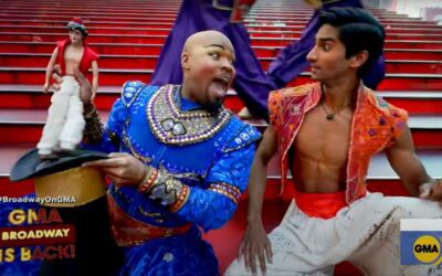 Cast of "Aladdin" on Broadway Stops By Good Morning America