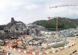 Construction Continues on Arendelle: The World of Frozen Coming to Hong Kong Disneyland