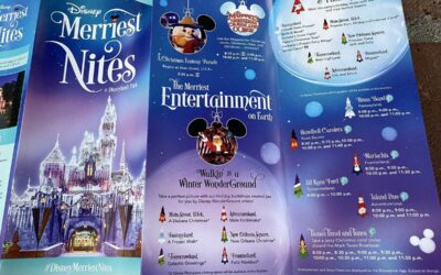 Disney Merriest Nite Entertainment Show Times Revealed