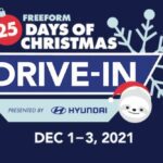 Freeform’s 25 Days of Christmas Drive-in Event Happening December 1-3