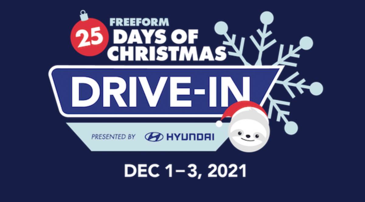 Freeform S 25 Days Of Christmas Drive In Event Happening December 1 3 Laughingplace Com