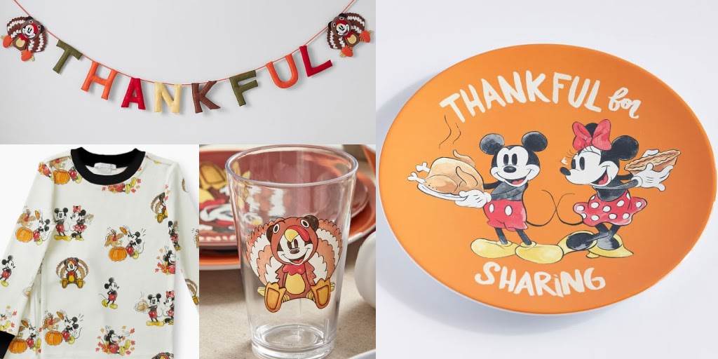 Mickey Mouse x Pottery Barn Kids Celebrates Thanksgiving with an