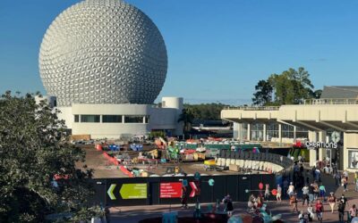 Photos: Construction Progress on Guardians of Galaxy: Cosmic Rewind and Journey of Water at EPCOT