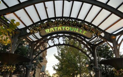 Photos: Remy's Ratatouille Adventure Area Holiday Decorations