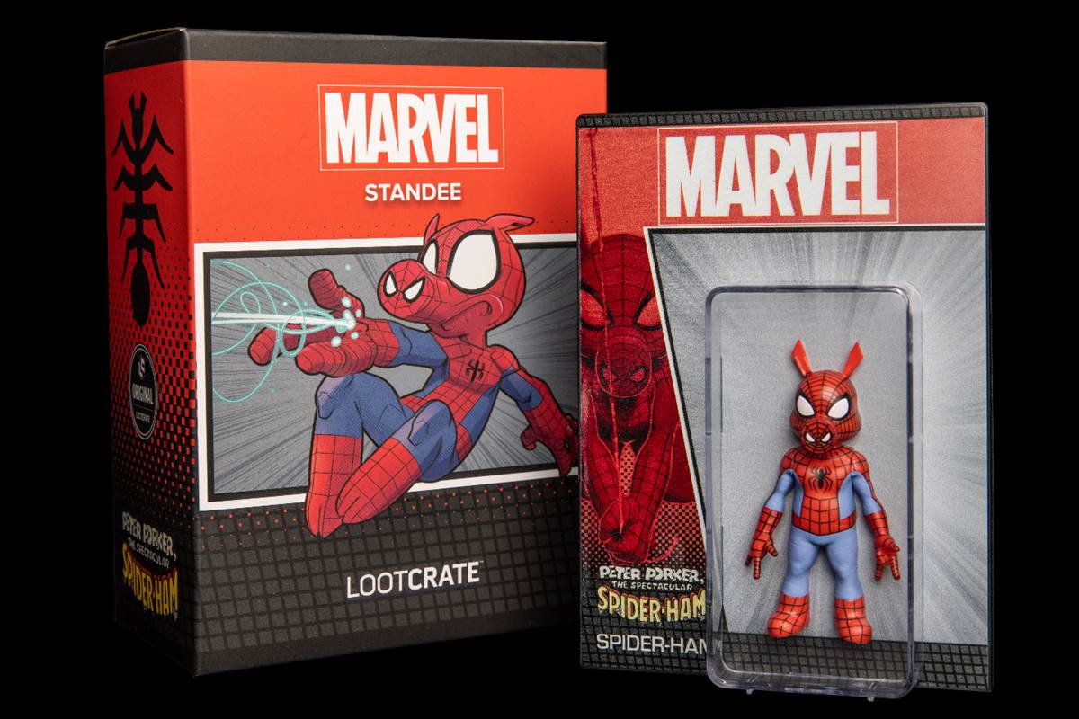 Spider-Ham Swings Into Loot Crate Next Month 