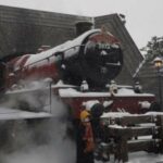 The Wizarding World of Harry Potter Looks Great with Real Snow at Universal Studios Beijing