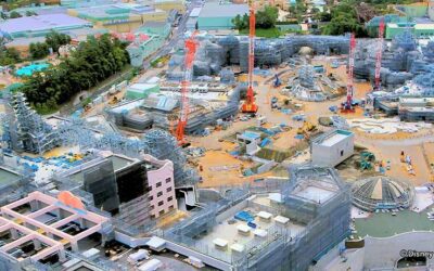 Tokyo DisneySea Shares Drone Footage of Fantasy Springs Construction