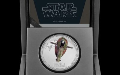 Bring Home the Bounty: New Zealand Mint Presents Limited Edition Boba Fett Starfighter Silver Coin