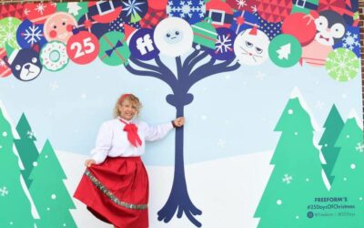 Capture a Holiday Picture at Freeform’s 25 Days of Christmas Photo Wall in Disney Springs