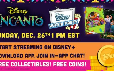 D23 Announces an "Encanto" Watch Party this Sunday December 26th on the Topps Disney App