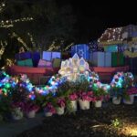 Disney Parks TikTok Takes a Closer Look at The Holiday Decorations on Their Villa at Give Kids The World Village as Part of Their Night Of A Million Lights