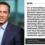 ESPN to Receive First Ever Iconic Network Award at the 2022 Broadcasting+Cable Hall of Fame