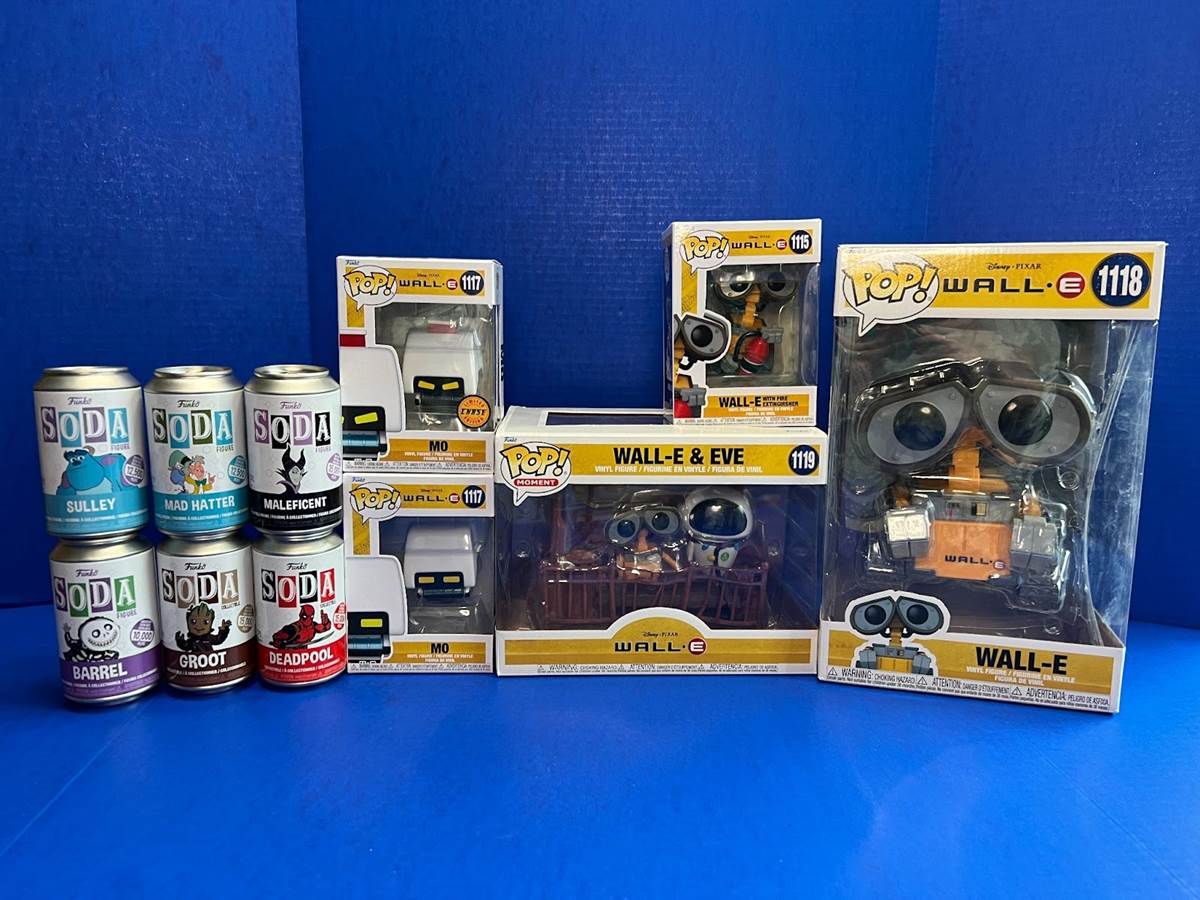 gavnlig Aktiv Aggressiv Entertainment Earth Unboxing: Funko Pop! WALL-E Figures and Funko Soda  Chasers - LaughingPlace.com