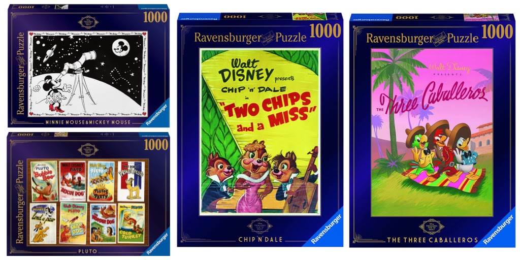 Disney Vault: Minnie & Mickey Sweethearts, 1000 Pieces, Ravensburger