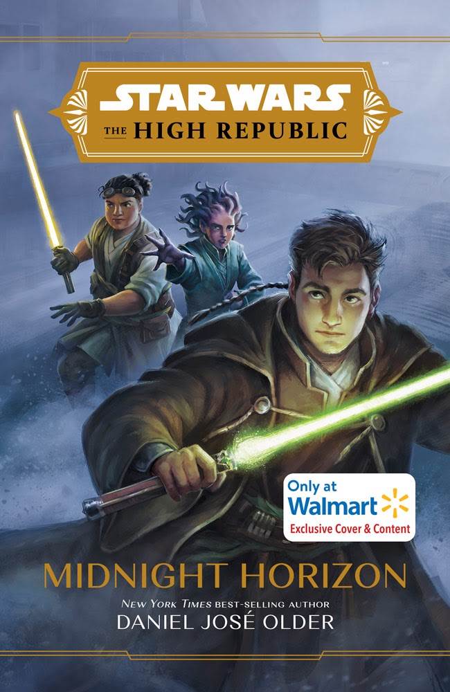 Star Wars: The High Republic: Midnight Horizon Walmart exclusive edition, featuring three Jedi in the mist.