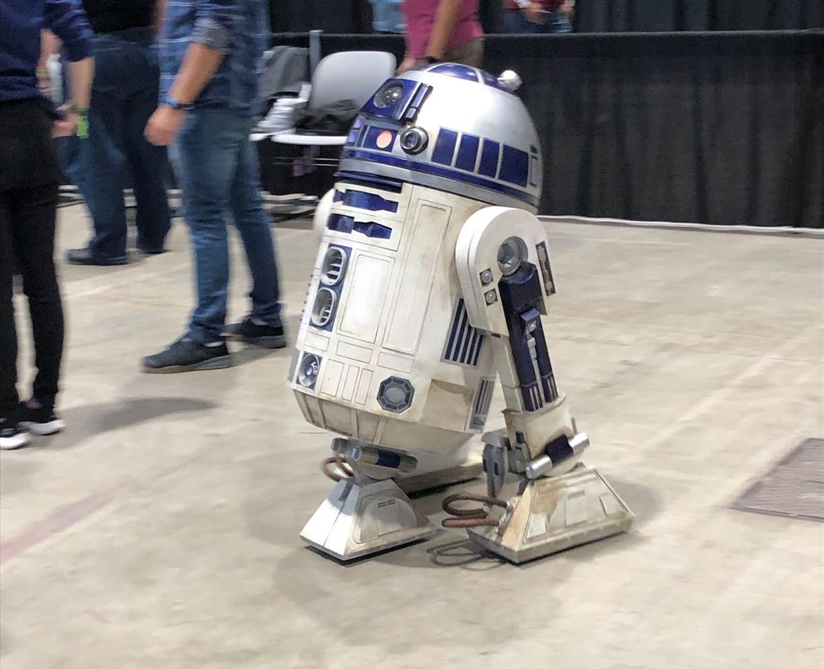 R2-D2 even joined us for a few moments!