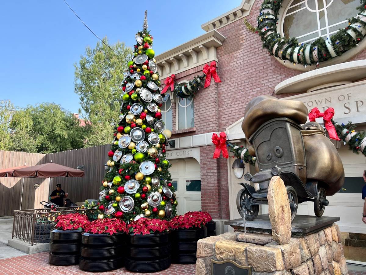 The Christmas Trees of the Disneyland Resort
