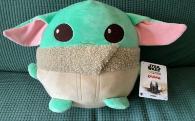 Toy Review - "Star Wars: The Mandalorian" Cuutopia Grogu from Mattel is Squishy, Soft and Cuddly