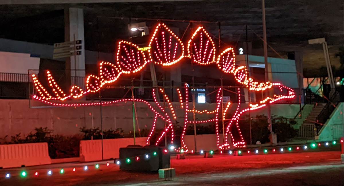 Video/Photos Magic of Lights at Angel Stadium Brings Joy to the World