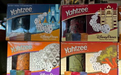 Walt Disney World Park Themed Version of Yahtzee Hits Store Shelves in EPCOT