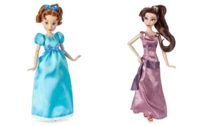Megara and Wendy Classic Dolls Now Available on shopDisney