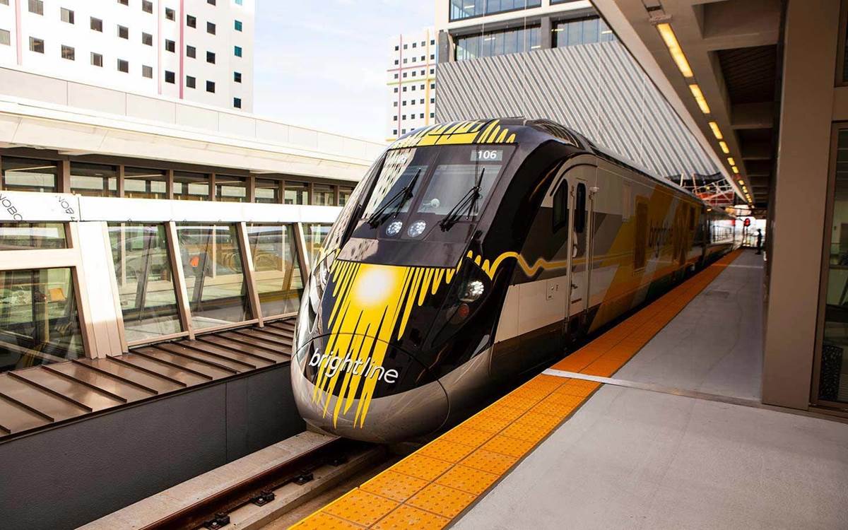 Brightline Railway Begins Test Runs on Tuesday from West Palm Beach to