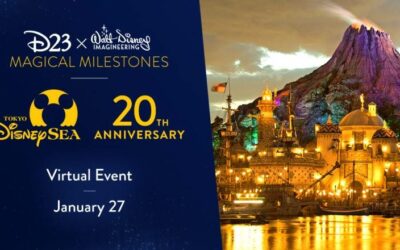 D23 and Walt Disney Imagineering to Host Virtual Event Celebrating 20th Anniversary of Tokyo DisneySea