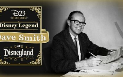 D23 Honors Disney Legend Dave Smith as He Receives Main Street Window at Disneyland