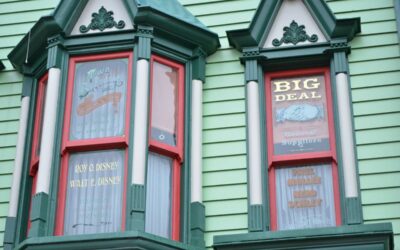 References to Walt's Family History on Main Street, U.S.A. at Disneyland Paris
