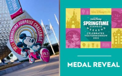 runDisney Shares First Look at Finisher Medals of 2022 Springtime Surprise Weekend