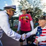 Disney Honors 100-Year-Old WWII Veteran During Flag Retreat Ceremony