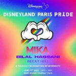 Disneyland Paris Announces Entertainment Lineup for Disneyland Paris Pride Including Performances by International Artists