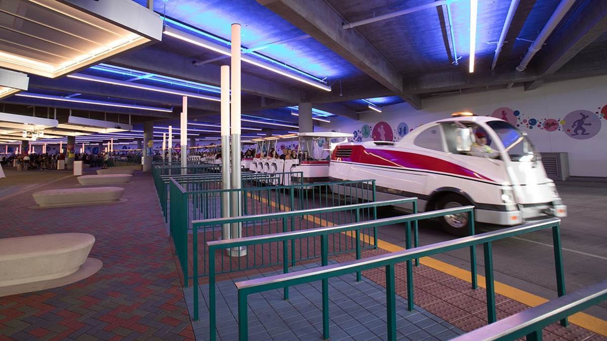 Disneyland Resort Parking Trams Return February 23, 2022