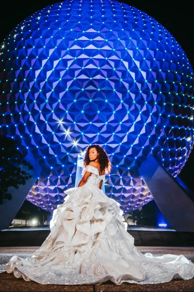 Theres Only ONE Way to Get Disneys Stunning 50th Anniversary Wedding Dress   AllEarsNet