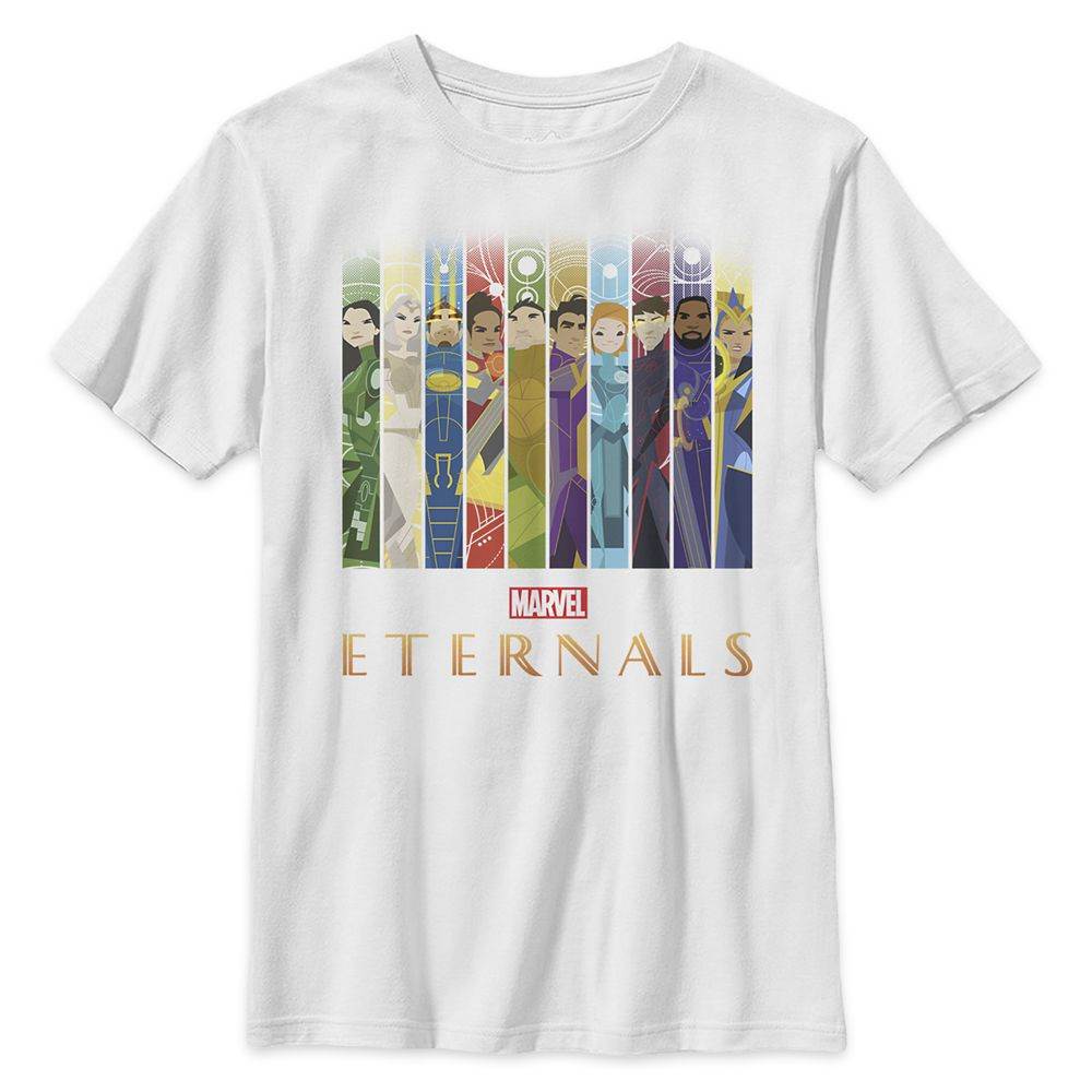 Visiter la boutique MarvelMarvel Eternals Line Up Silhouettes T-Shirt 