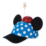 Channel Minnie Mouse with This Charming Polka Dot Baseball Cap
