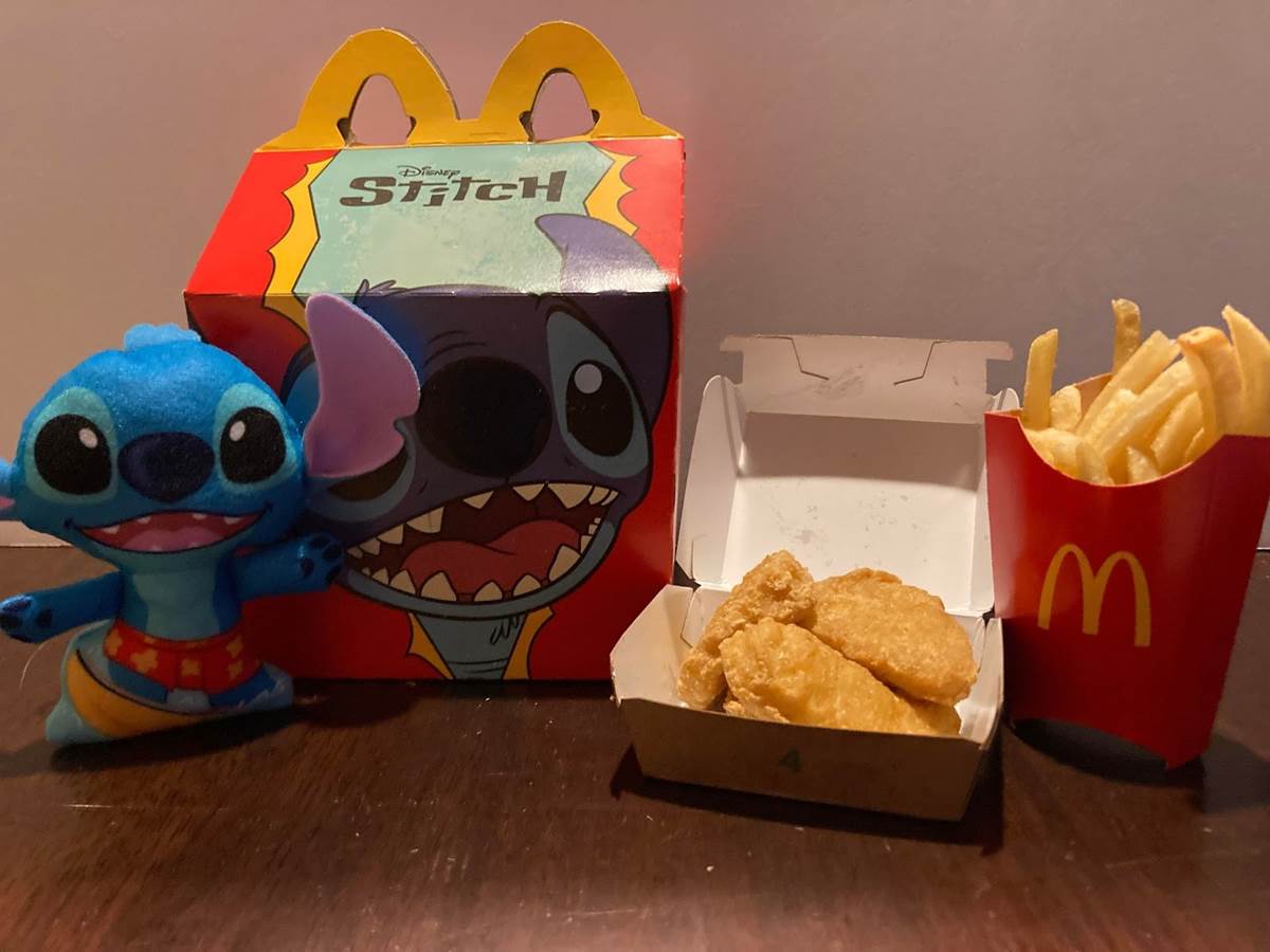 New Stitch Happy Meal Toys Available Now at McDonald's
